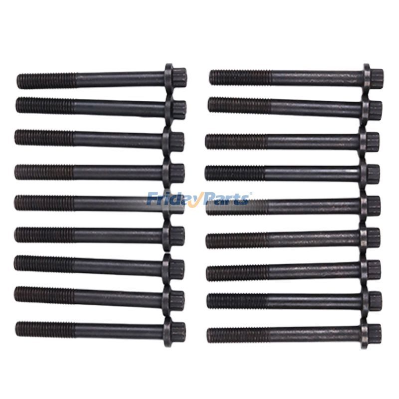 1 juego de pernos de culata para motor Isuzu 4HF1 4HK1 6HK1 6HH1 6HE1 camión NPR66 NQR75 NQR71 NQR90 NPR75 NKR NPR NPR-HD NQR NRR Para ISUZU