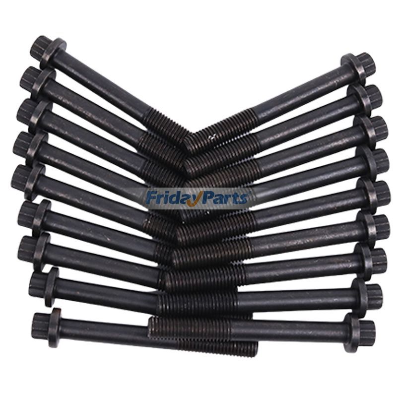 1 juego de pernos de culata para motor Isuzu 4HF1 4HK1 6HK1 6HH1 6HE1 camión NPR66 NQR75 NQR71 NQR90 NPR75 NKR NPR NPR-HD NQR NRR