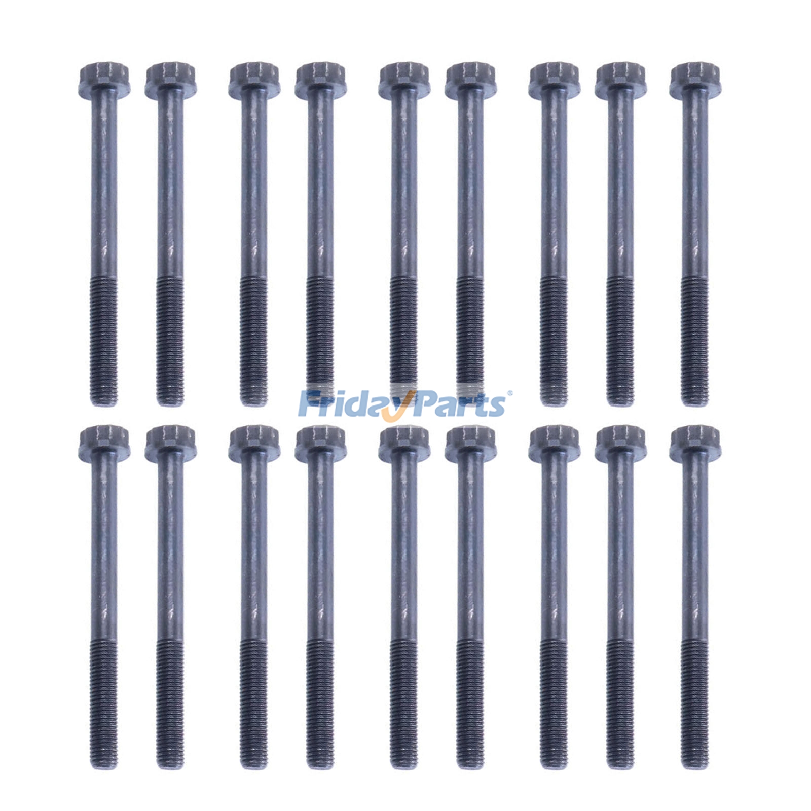 1 Set Cylinder Head Bolt for Isuzu Engine 4JG1 4JG1T 4JB1