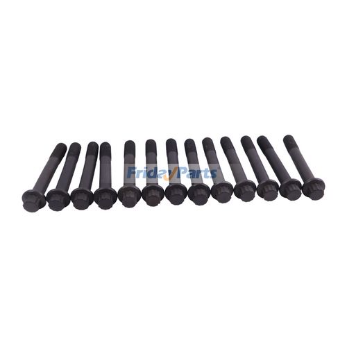 1 conjunto de parafusos de cabeça de cilindro para motor Isuzu 1 conjunto de parafusos de cabeça de cilindro para motor Isuzu