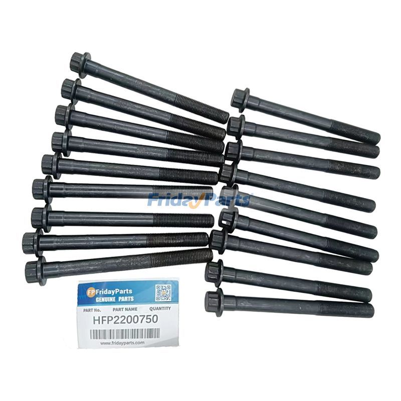 1 Set Cylinder Head Bolt for Mitsubishi Engine 4M40 4M40T