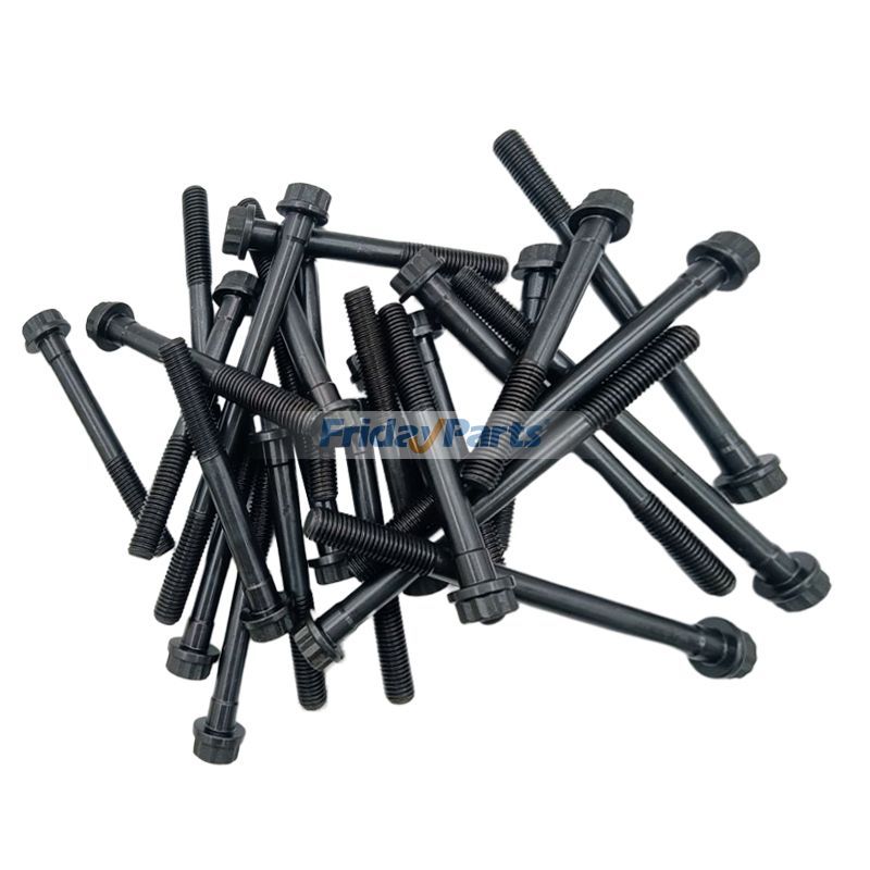 1 Set Cylinder Head Bolt for Engine,Excavator,Truck