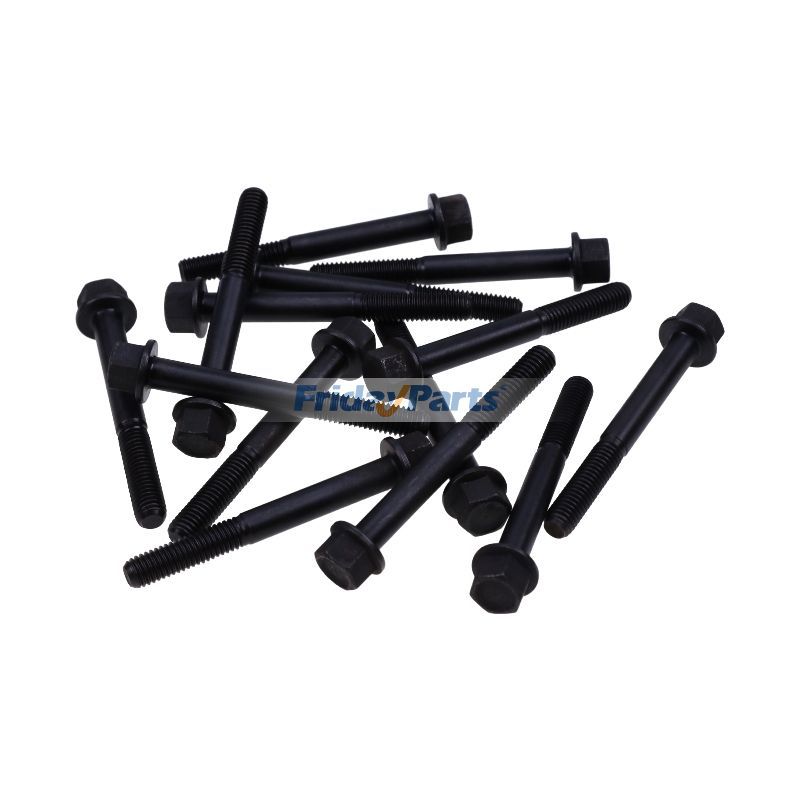 14Pcs Cylinder Head Bolt 14601-03450 14601-03452 14601-03453 1J080-03450 for Kubota Engine D662 D722 D782 D902 DF752 DF972 DG972