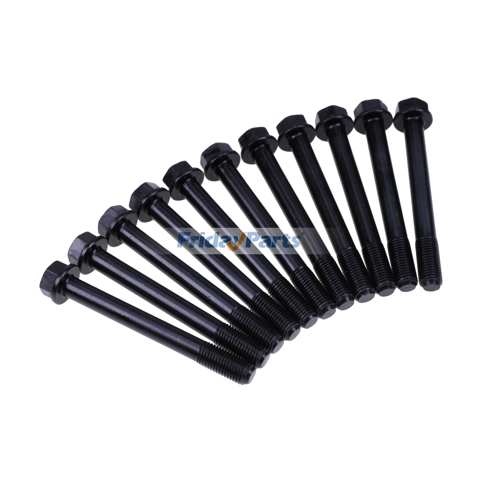 11 Pieces Cylinder Head Bolt 31A01-11100 31A01-21100 for Mitsubishi Engine S3L S3L2 Cub Cadet Compact Tractor 7000 7200 7205 7260 7265 7360SS