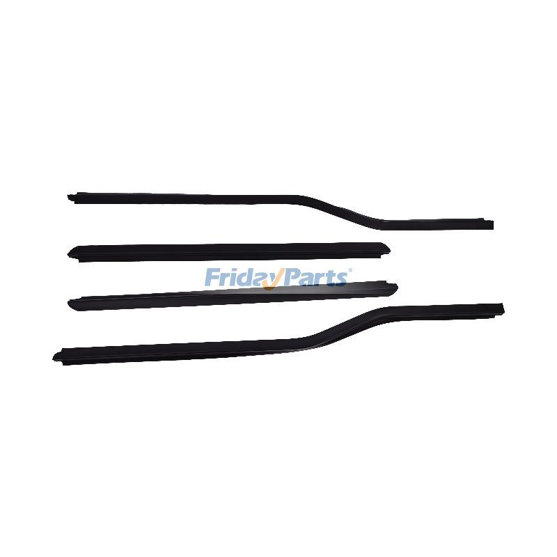 FridayParts 1 Set Türfenster-Gurt-Dichtungsstreifen