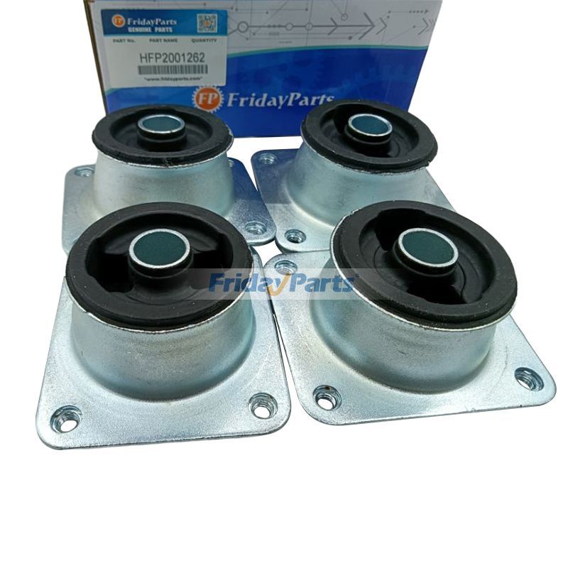 1 Set Engine Mount 14592731 Cushion 1112-30340 for Volvo Excavator EC55B EW55B ECR58 ECR88 EC60C EC55-2 EC55-EU