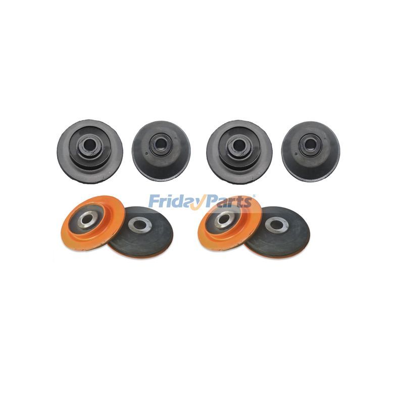 1 jeu de coussinets en caoutchouc pour support de moteur 161-00550 161-00551 pour excavatrice Komatsu Doosan Daewoo Solar 255LC-V
