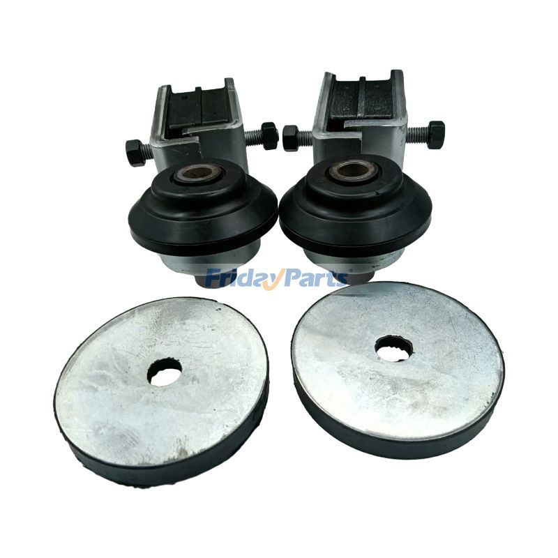 1 jeu de coussinets de montage en caoutchoucpour Pelle