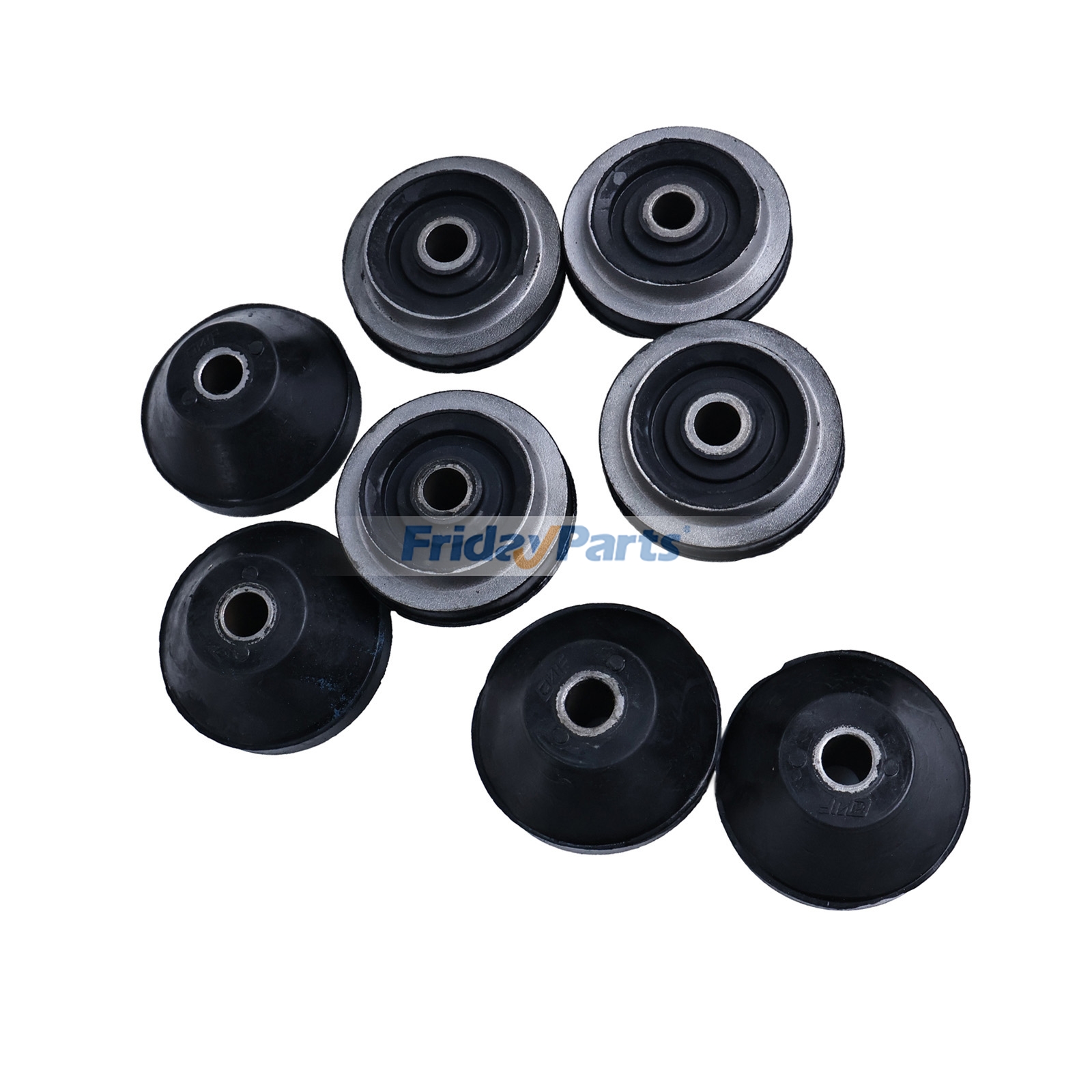 1 jeu de coussinets en caoutchouc pour support de moteur PW02P01054D1 PW02P01054D3 pour excavatrice New Holland E27 E27B E27SRpourPour New Holland