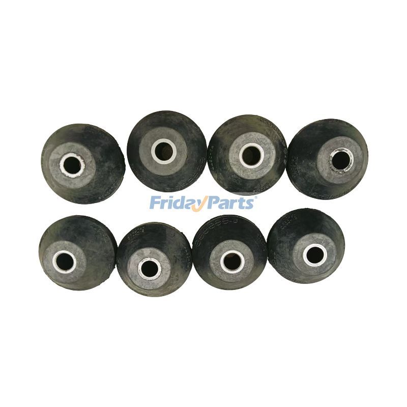 1 jeu de coussinets de montage en caoutchouc Pour CASE