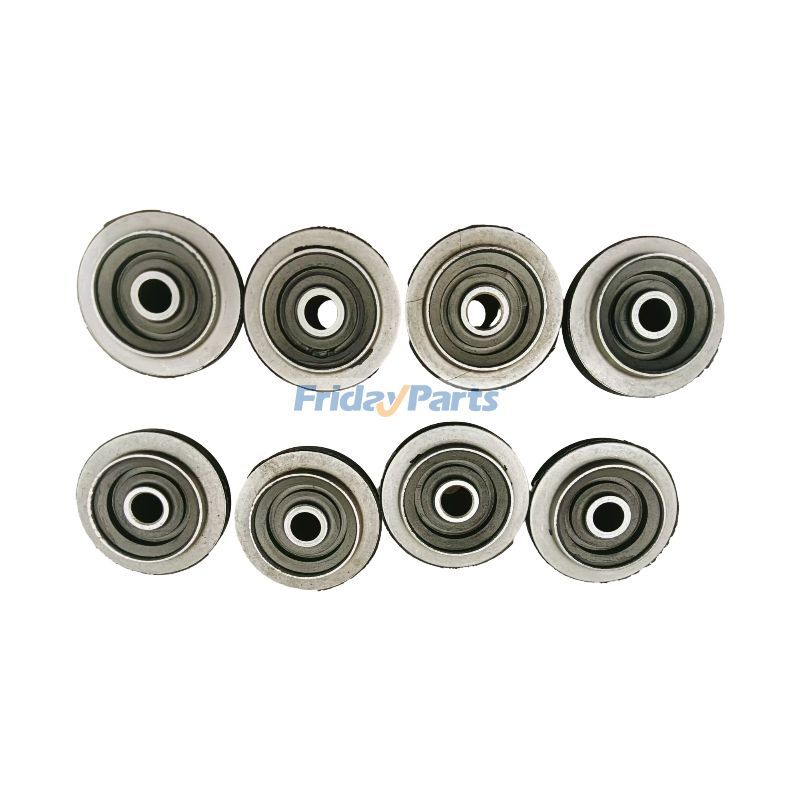 1 jeu de coussinets en caoutchouc pour montage de moteur PW02P01054D1 PW02P01054D3 pour excavatrice Kobelco 27SR 27SR-5 SK27SR-3pourPour KOBELCO
