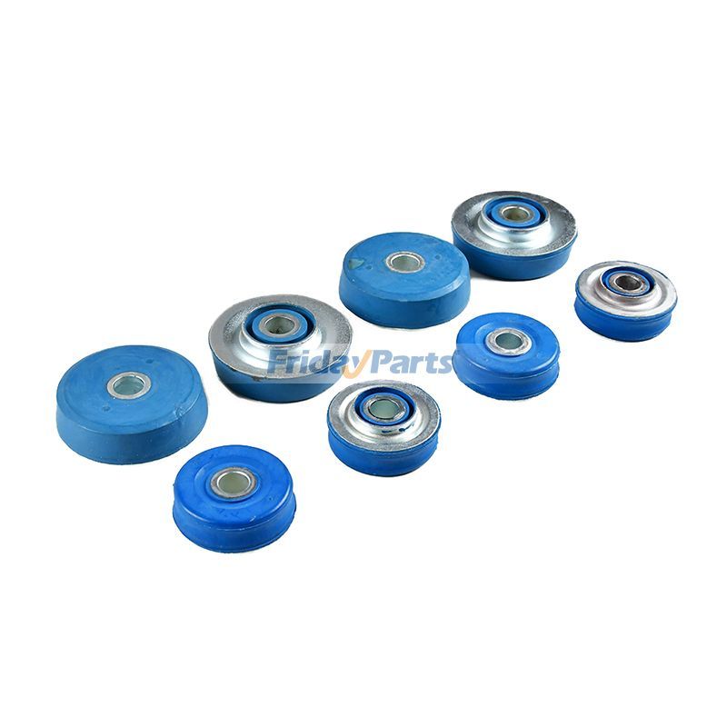 1 jeu de coussinets en caoutchouc pour support de moteur TH109408 TH109409 pour excavatrice John Deere 790D 892DLC