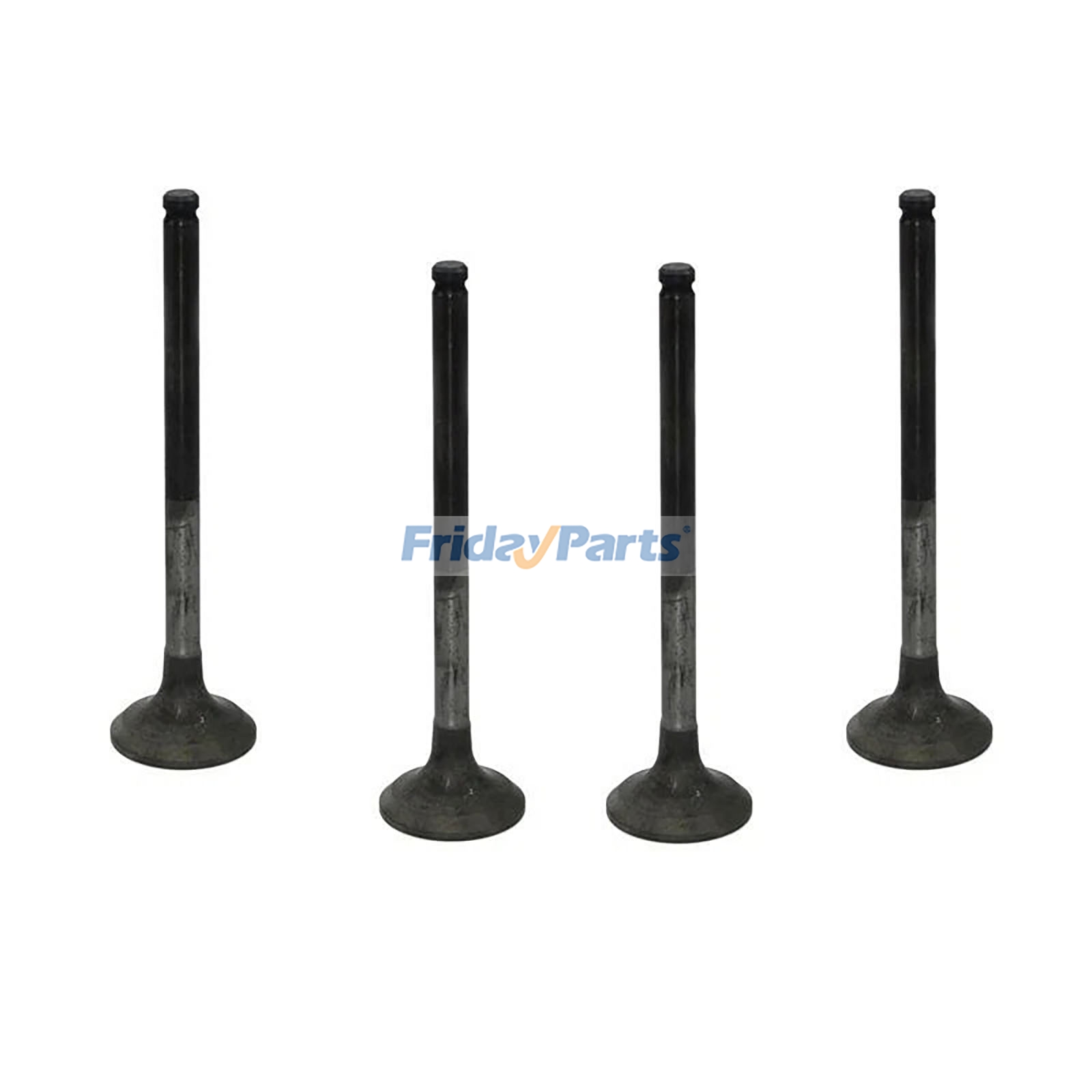 4 Pieces Exhaust Valve 22212-42520 for Hyundai Engine D4DD D4BH D4BB D4BA 4D56 4D56T Starex