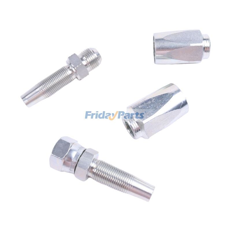 2-teiliges Reparaturset für Hydraulikschläuche vor Ort für Parker 100R2-ATfür Für Parker