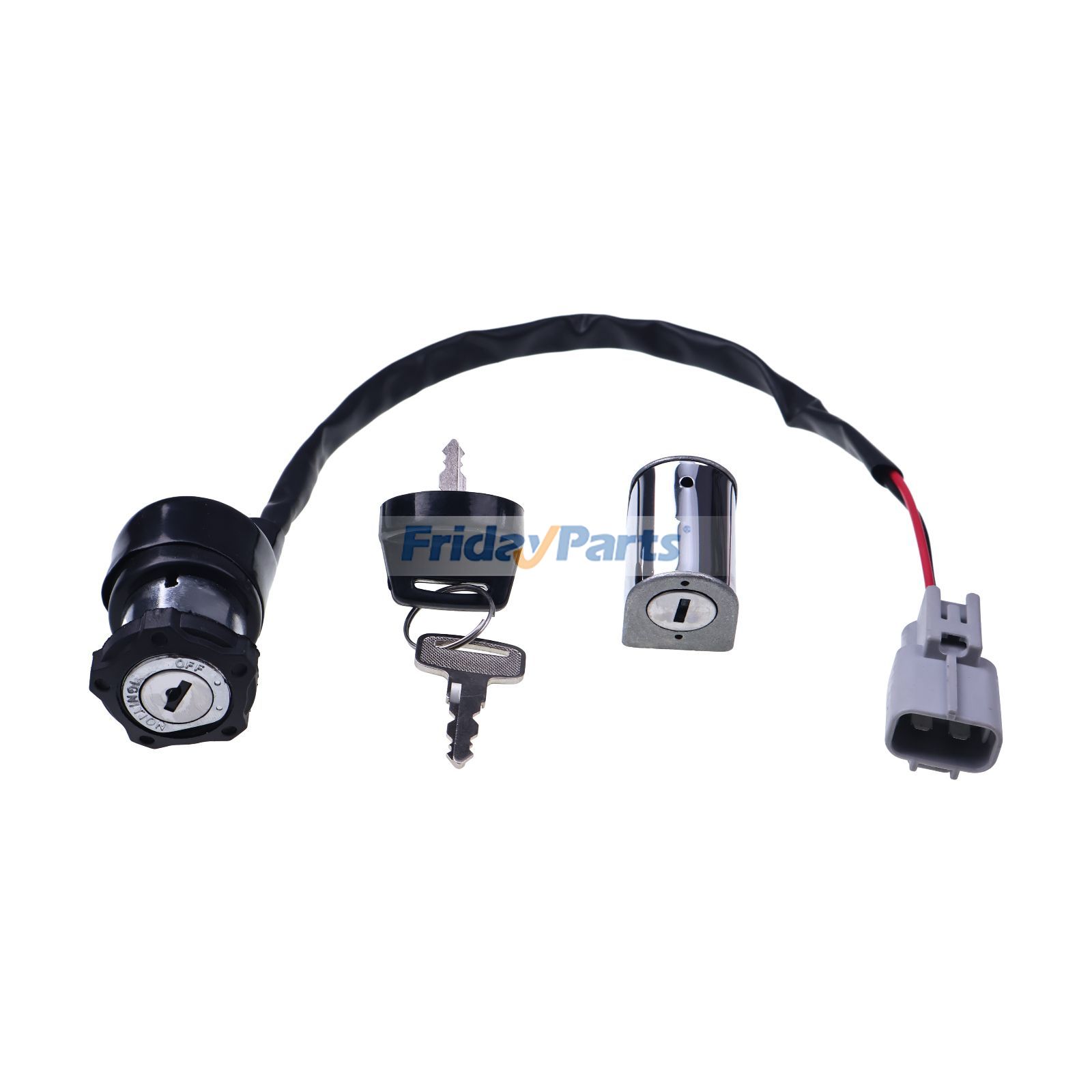 1 juego de cerradura de encendido con llave 9DS#-010100-6002 para CFMoto CForce 600 625 Touring CF600AU CF600ATR 2020-2021