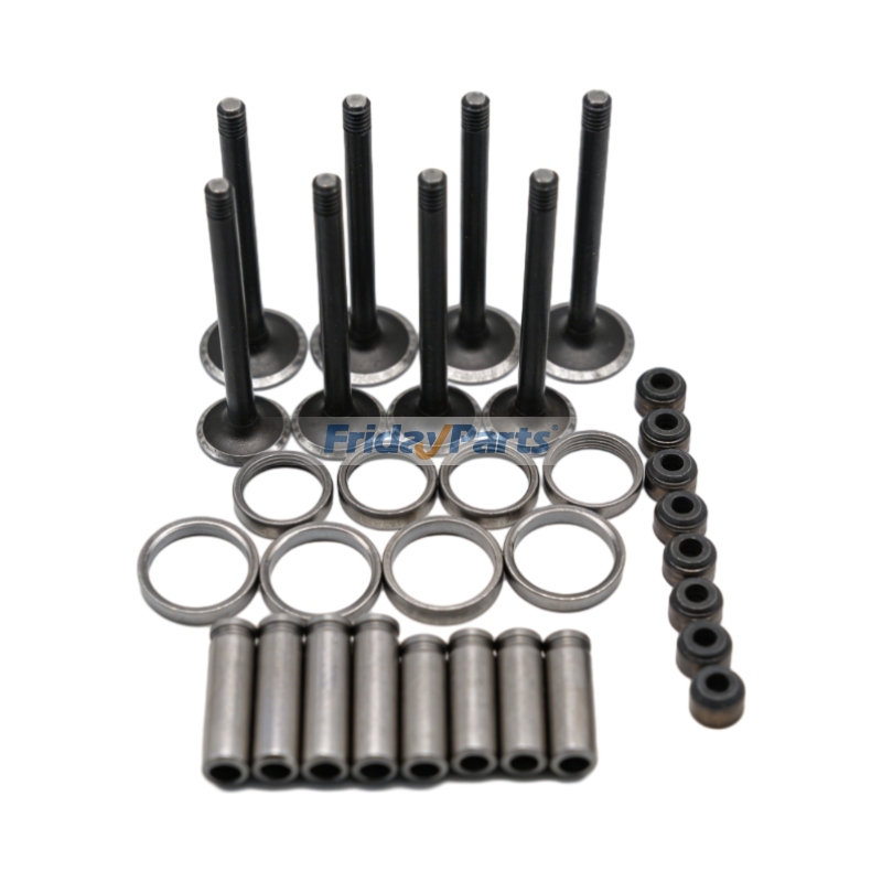 1 juego de válvulas de admisión y escape para motor Yanmar 4TNV88