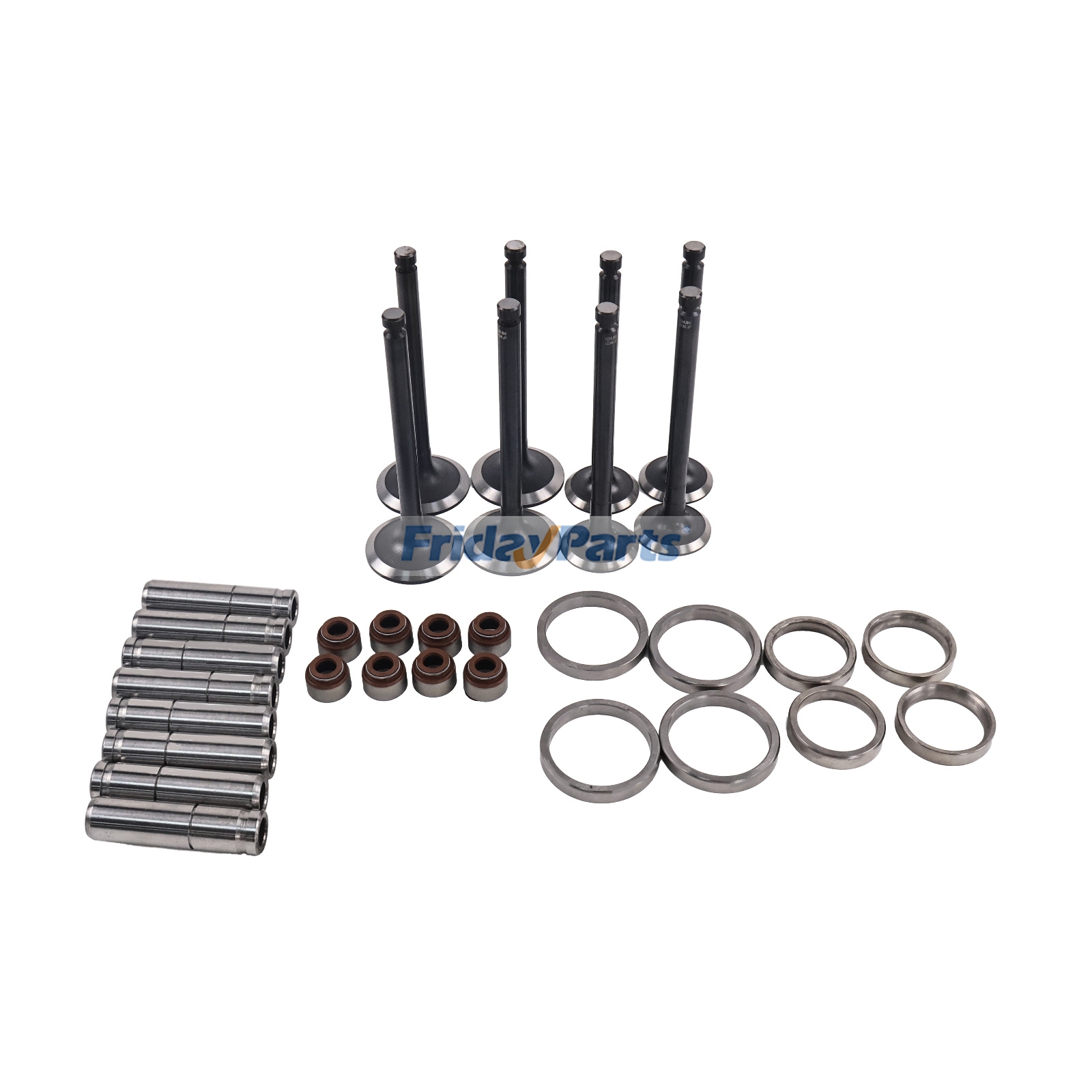 1 juego de válvulas de admisión y escape para motor Yanmar 4TNV88