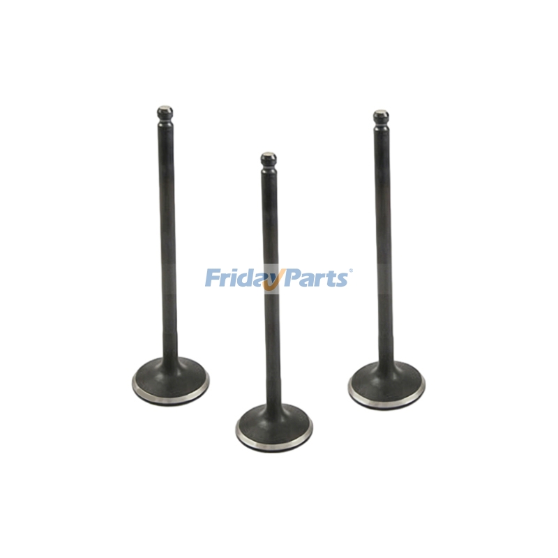 1 Set Intake Valve 129005-11100 for Yanmar Engine 3JH40 3JH5E 3TNE88 3TNV84 3TNV86 3TNV88 Excavator ViO30 ViO33 ViO35 ViO35-5 Loader V3-6