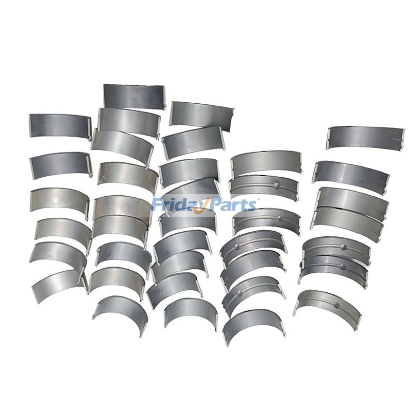 Motor  - 1 conjunto de rolamento principal e rolamento de biela para motor Isuzu 6HK1X