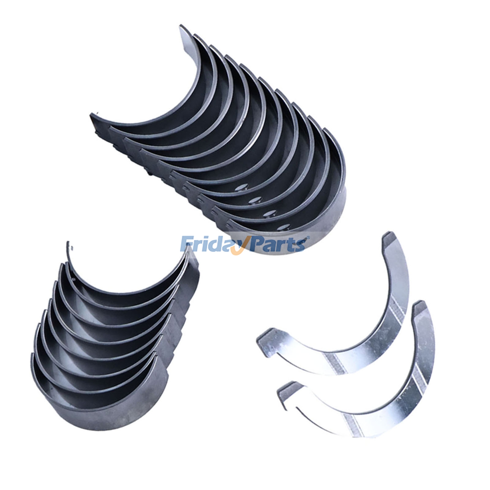 1 Set STD Hauptlager & Pleuellager & Schub für Doosan Daewoo Motor D24 D24NAP Bobcat Lader S510 S530für Für BOBCAT