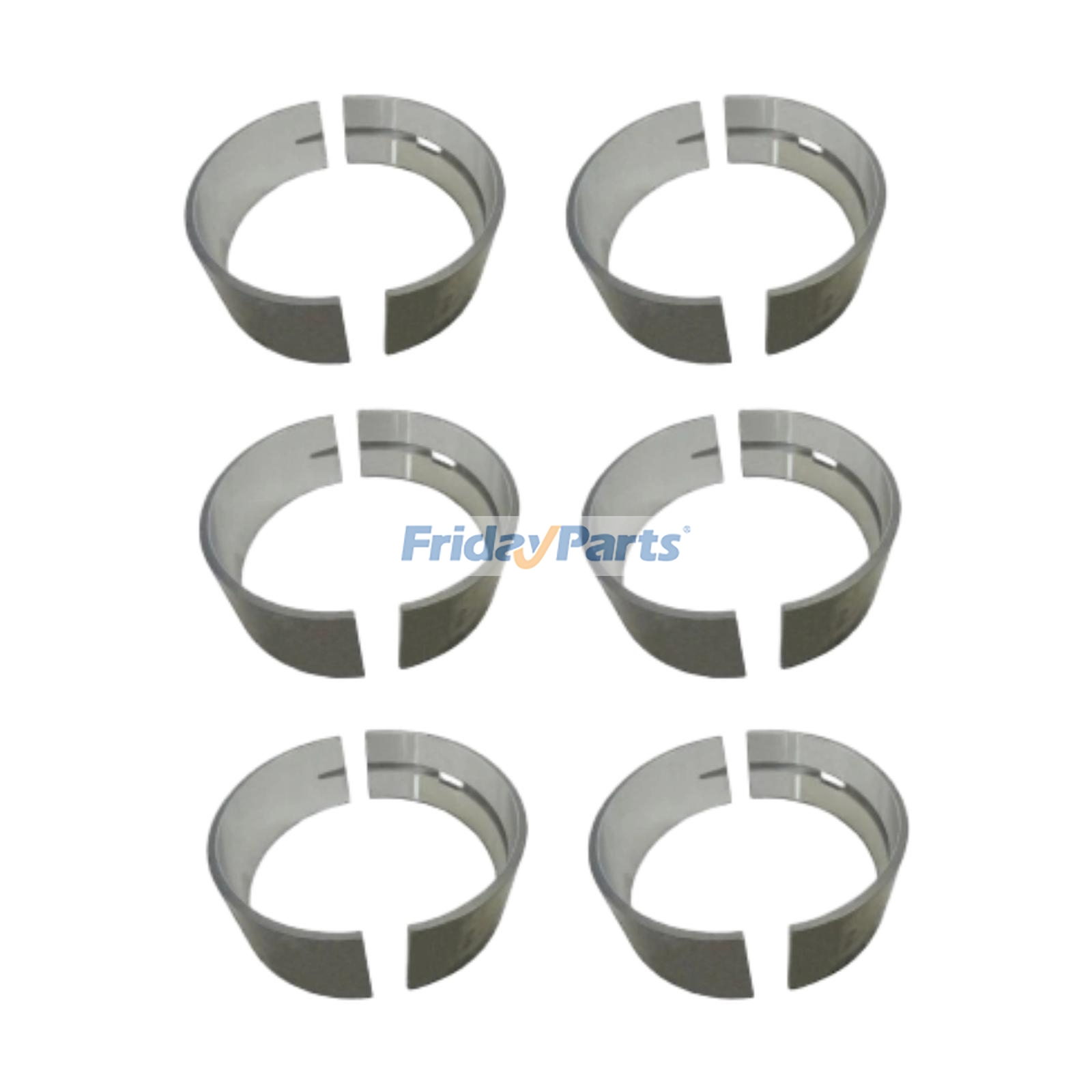 1 jeu de paliers principaux RE534181 RE529319 pour moteurs John Deere 6068 6081 6090 et moissonneuses-batteuses 1270E 1270G 1470E 1470G 1910E 1910G 3510 3520 8100 8200