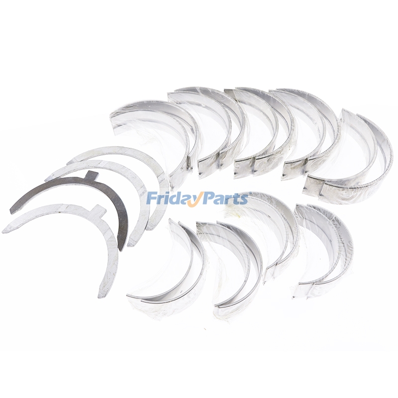 1 Satz Hauptlager, Pleuellager und Druckplatte für Kubota-Motor WG3800