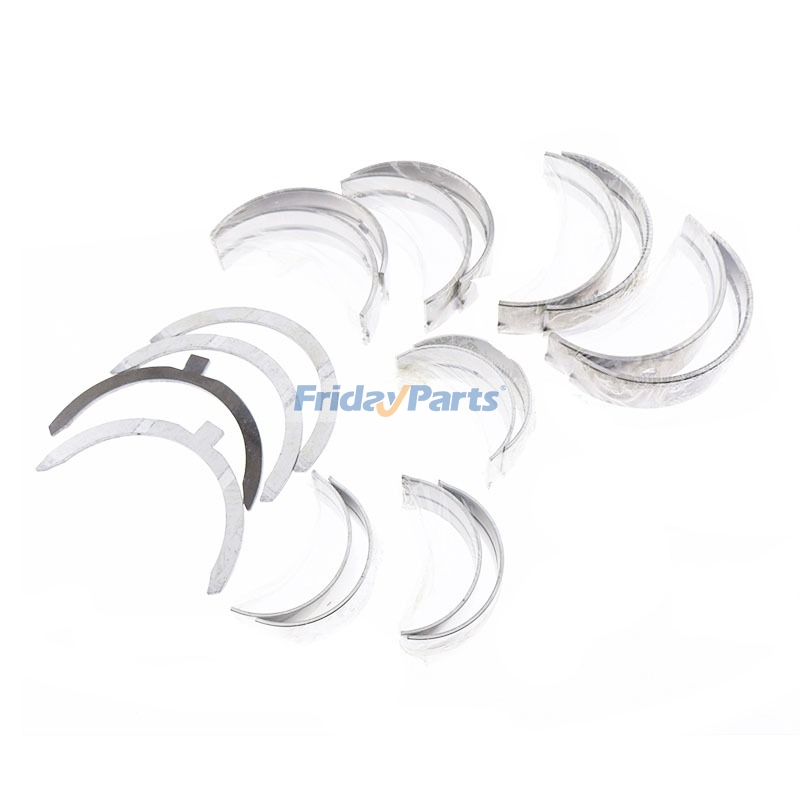 1 Set Main Bearings & Con Rod Bearings & Thrust Plate for Volvo Penta Engine D1-30B