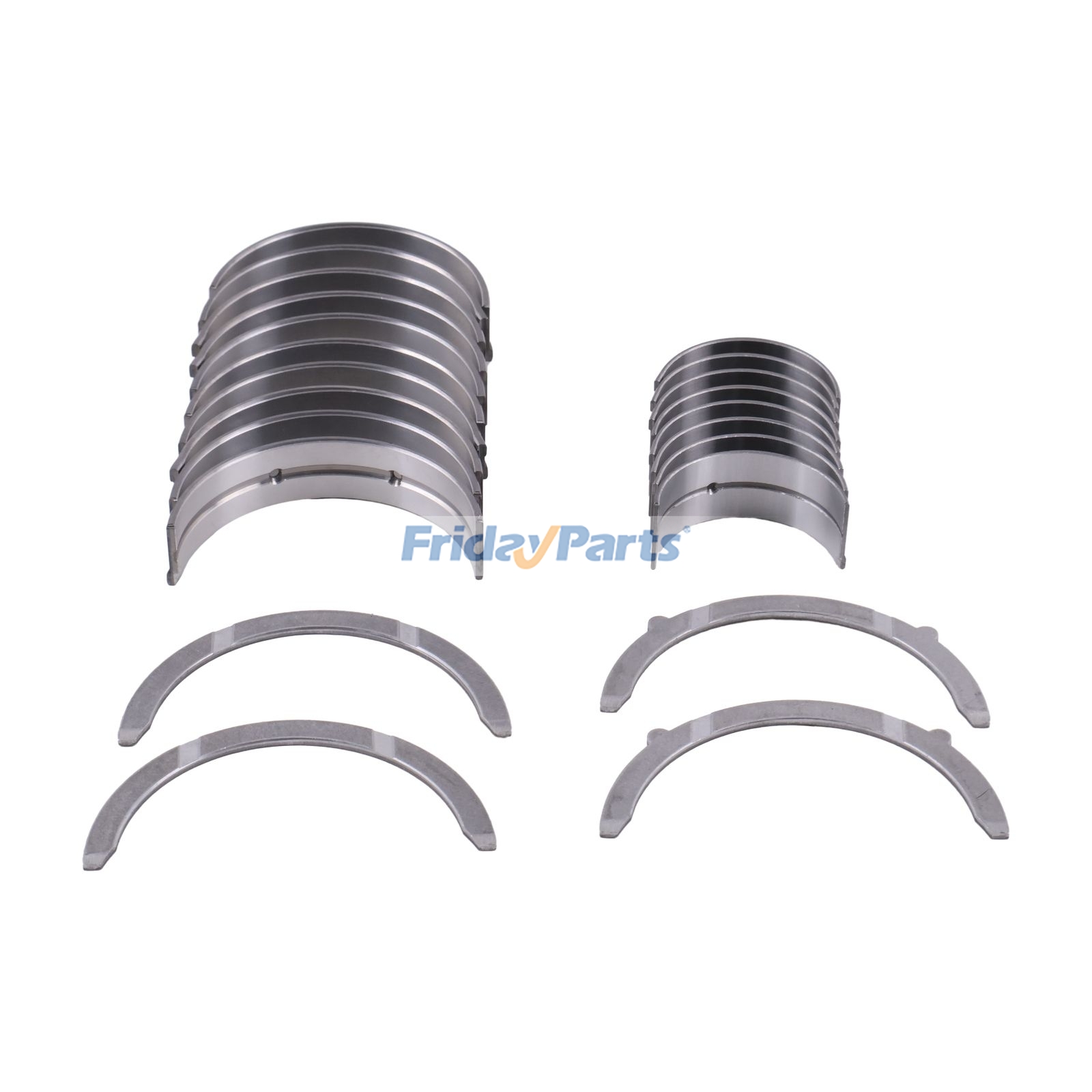 Compactor,Engine,Loader 1 Set Main Bearings & Con Rod Bearings & Thrust Washers