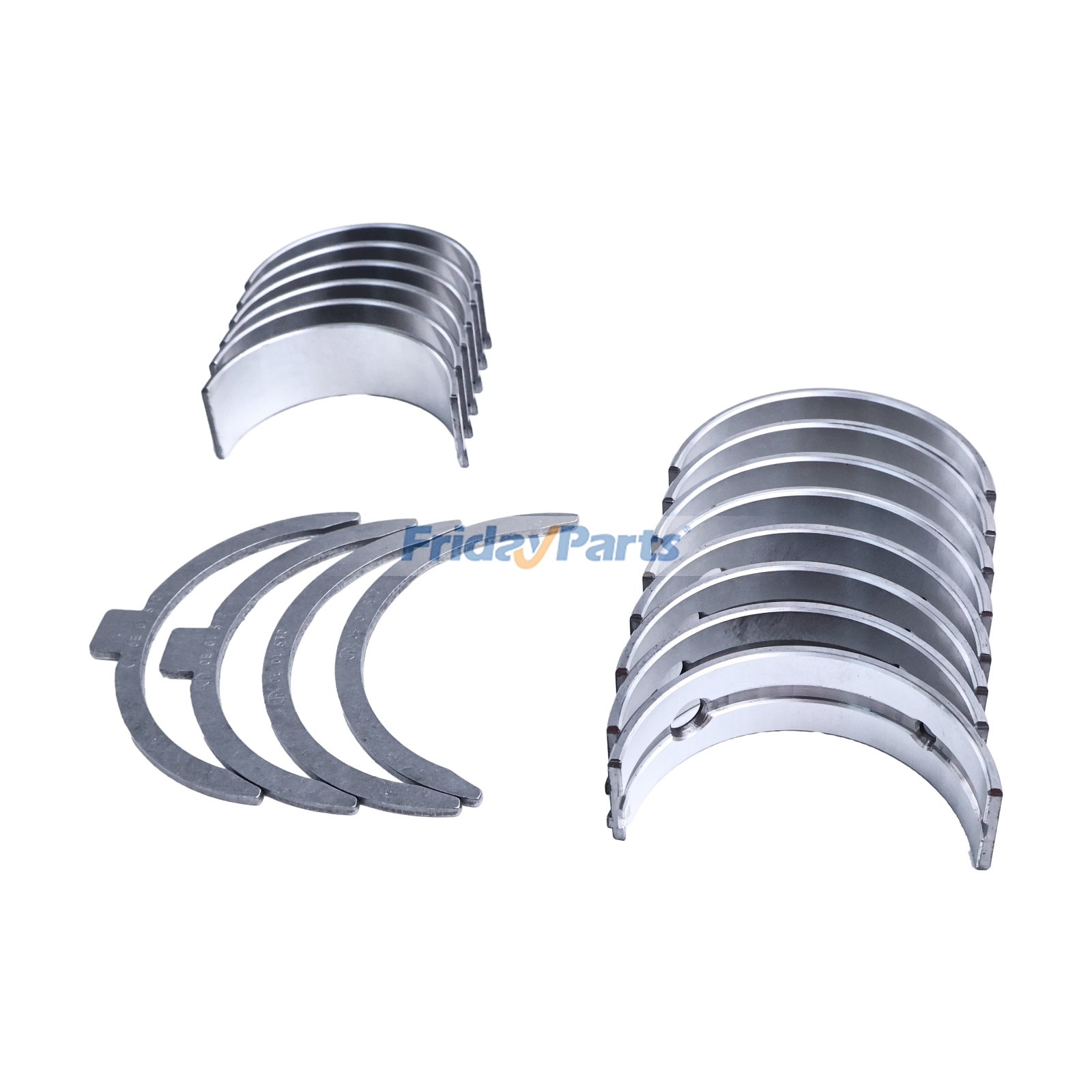 1 juego de cojinetes de biela y placa de empuje para motor Yanmar 3YM30 3YM30AE 