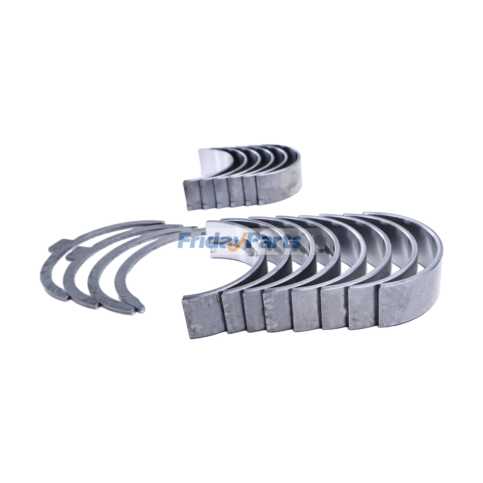 1 juego de cojinetes de biela y placa de empuje para motor Yanmar 3YM30 3YM30AE