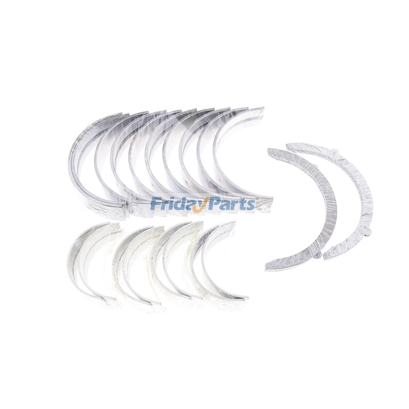 1 Set Main & Con Rod Bearing & Thrust Washer 6204-21-8600 6208-31-3400 for Komatsu Engine SAA4D95LE-3 SAA4D95LE_5A SAA4D95LE-3A-4W SAA4D95LE-5