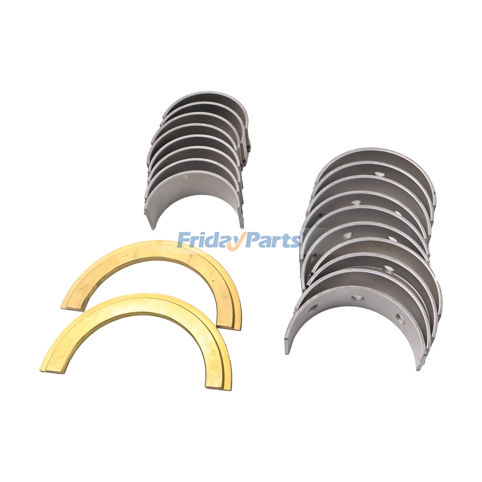 Main & Con Rod Bearing & Thrust Washer compatible with Engine