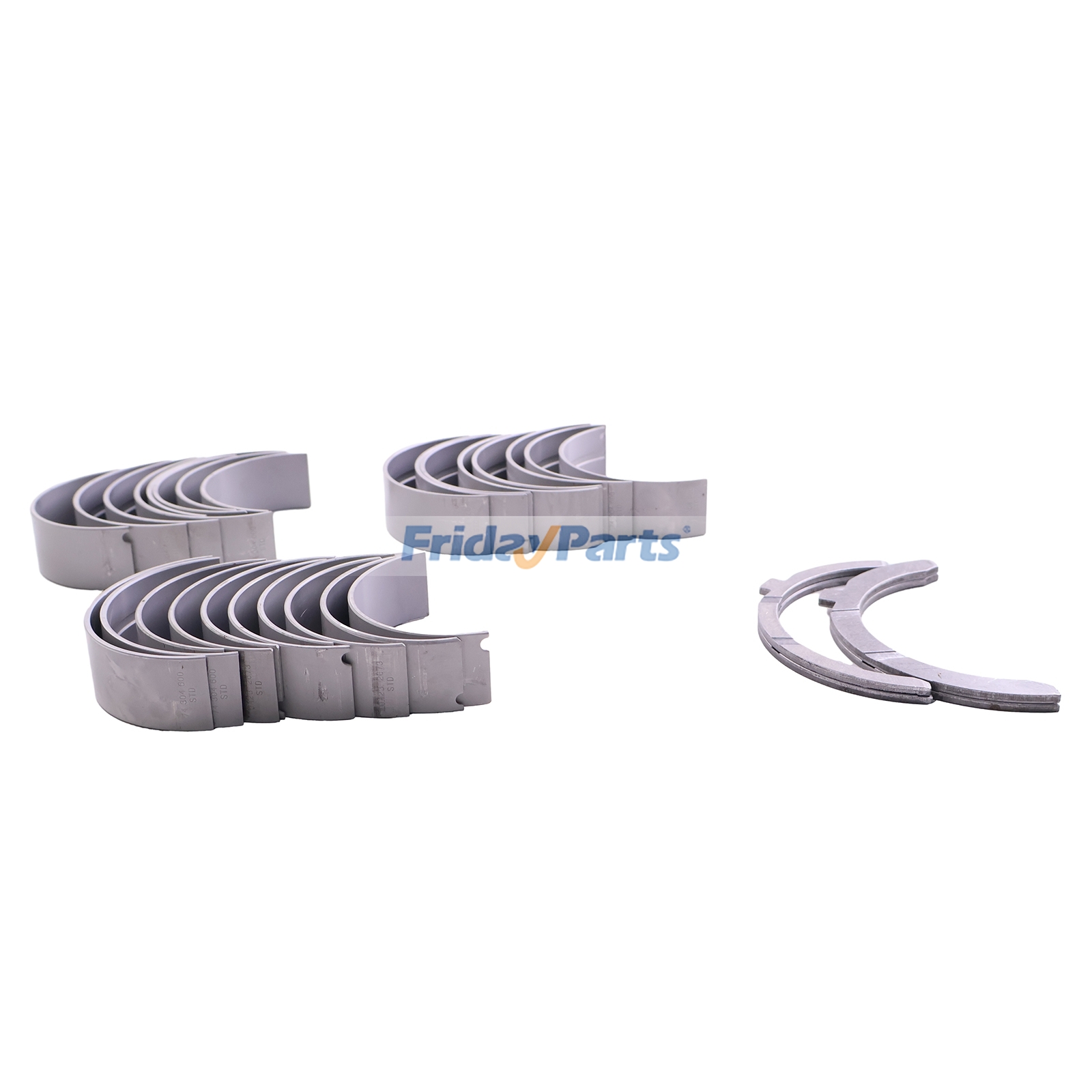 用DeutzエンジンF6L913用メイン＆コンロッドベアリング＆スラストワッシャー1セット