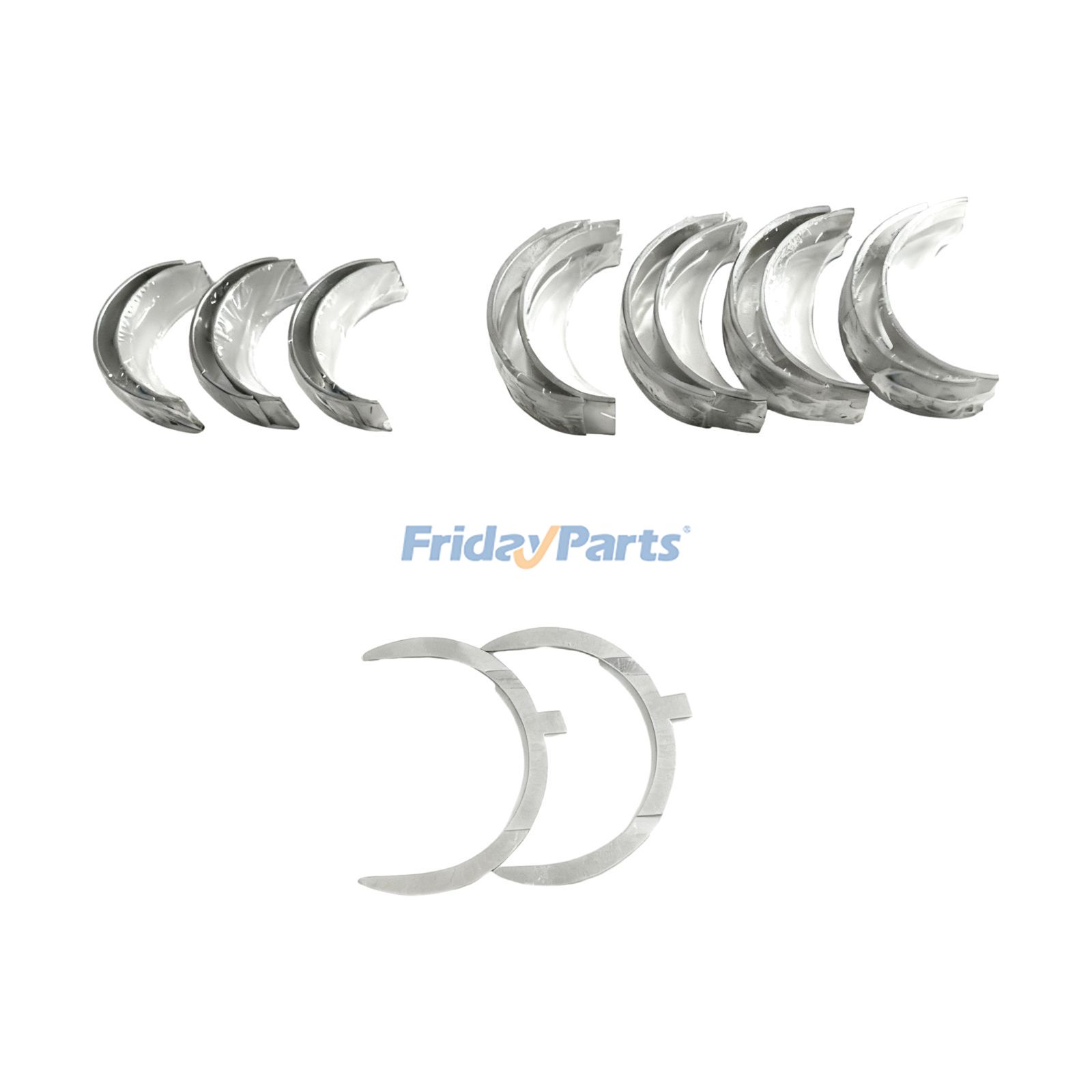 1 jeu de roulements principaux et de bielle et de rondelles de butée 04270238 04270252 02928961 pour moteur Deutz F3L2011 F3M2011 BF3M2011