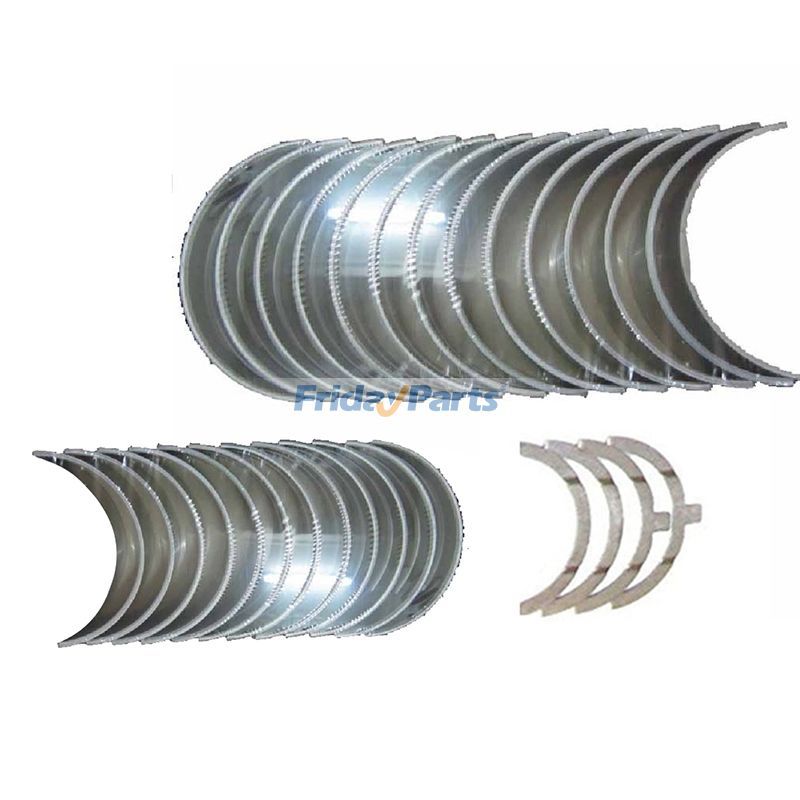 1 jeu de roulements principaux et de bielle pour moteur Komatsu 6D105-1 S6D105-1 Excavatrice PC200-3 PC200LC-3 PC220-3 PC220-2 PC220LC-2