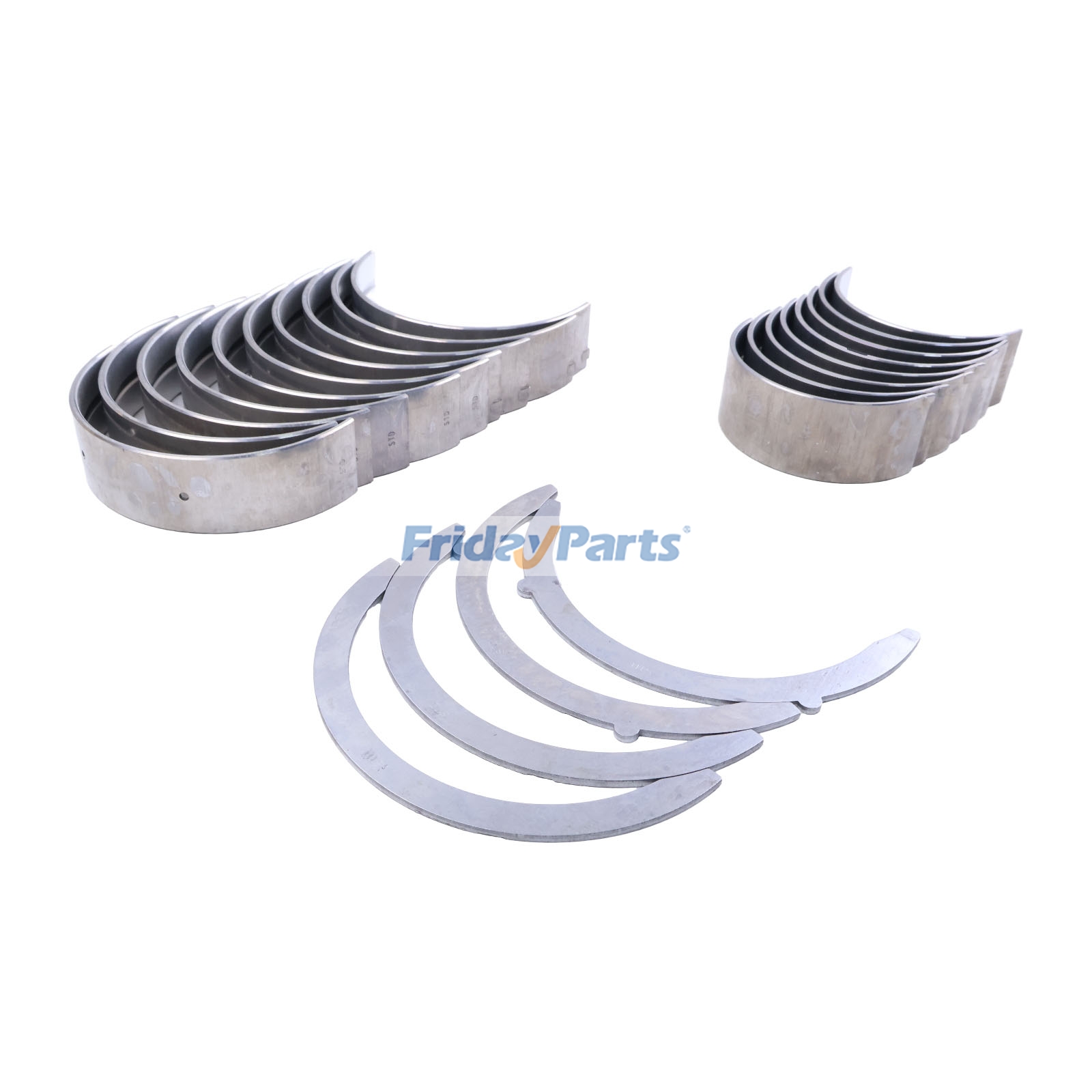 STD 1 Set Main & Con Rod Bearing & Thrust Washers for Engine,Tractor