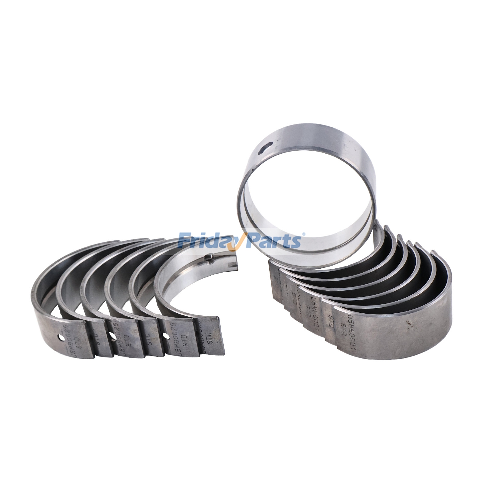 1 set di cuscinetti di banco e di biella per motore Caterpillar CAT C1.1 per escavatore 301.5 301.6 301.7CR 301.8 302 CR per Per CAT