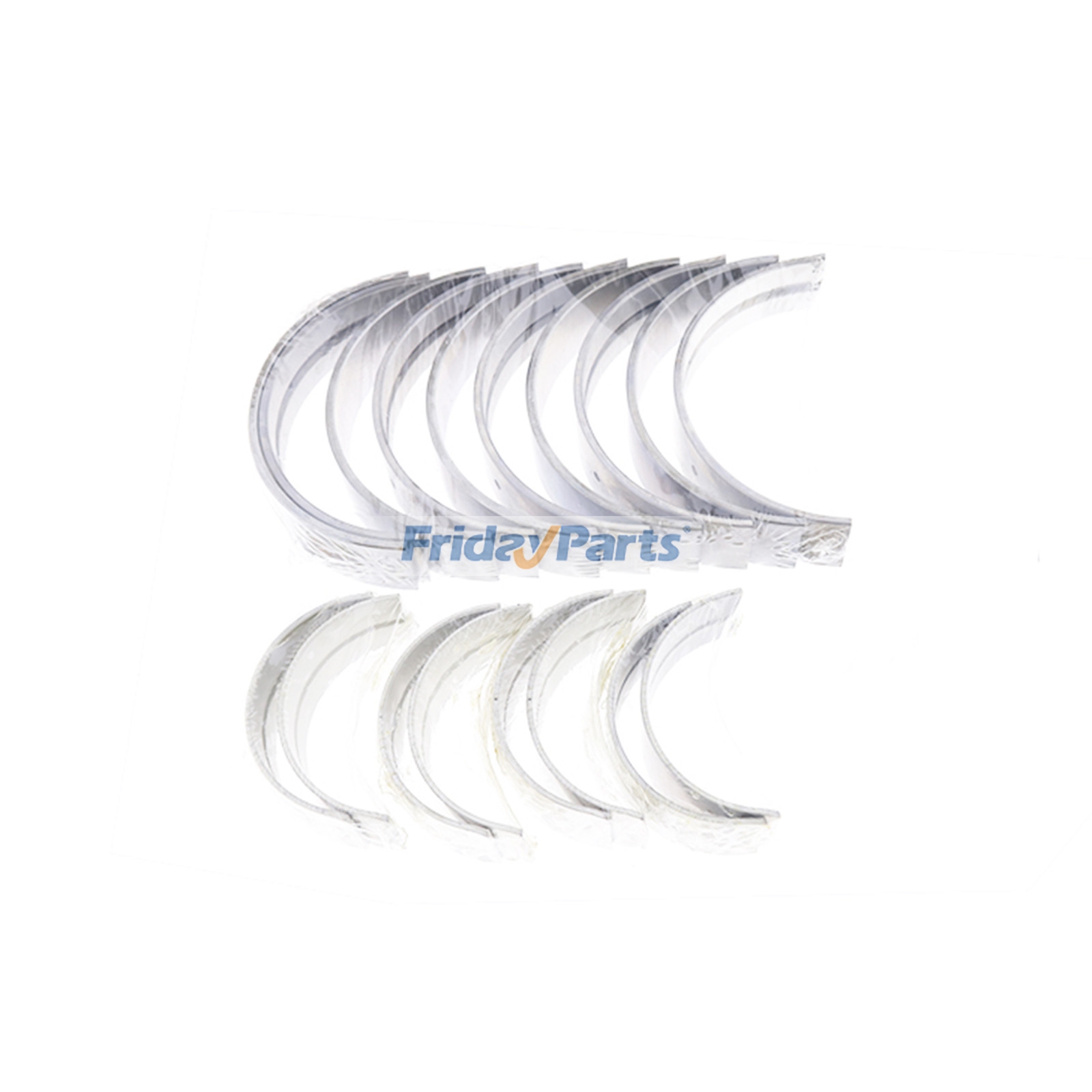 1 Set Main & Connecting Rod Bearing 225-7772 225-7781 for Caterpillar CAT Engine 3054 C4.4 Loader 414E 416D 416E 420D 420E 422E