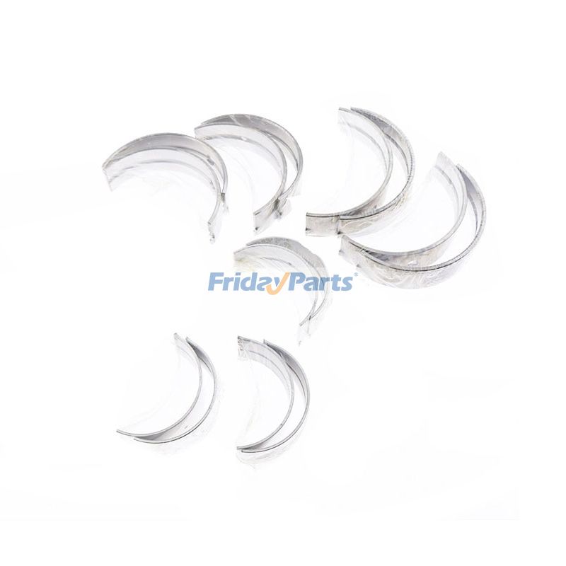 Jeu de roulements principaux et de bielle 6212-271-016-00 6211-510-021-00 pour moteur Iseki E3112, tracteur Massey Ferguson GC1725M, GC1723E, GC1720, GC1715, GC1710, GC1705