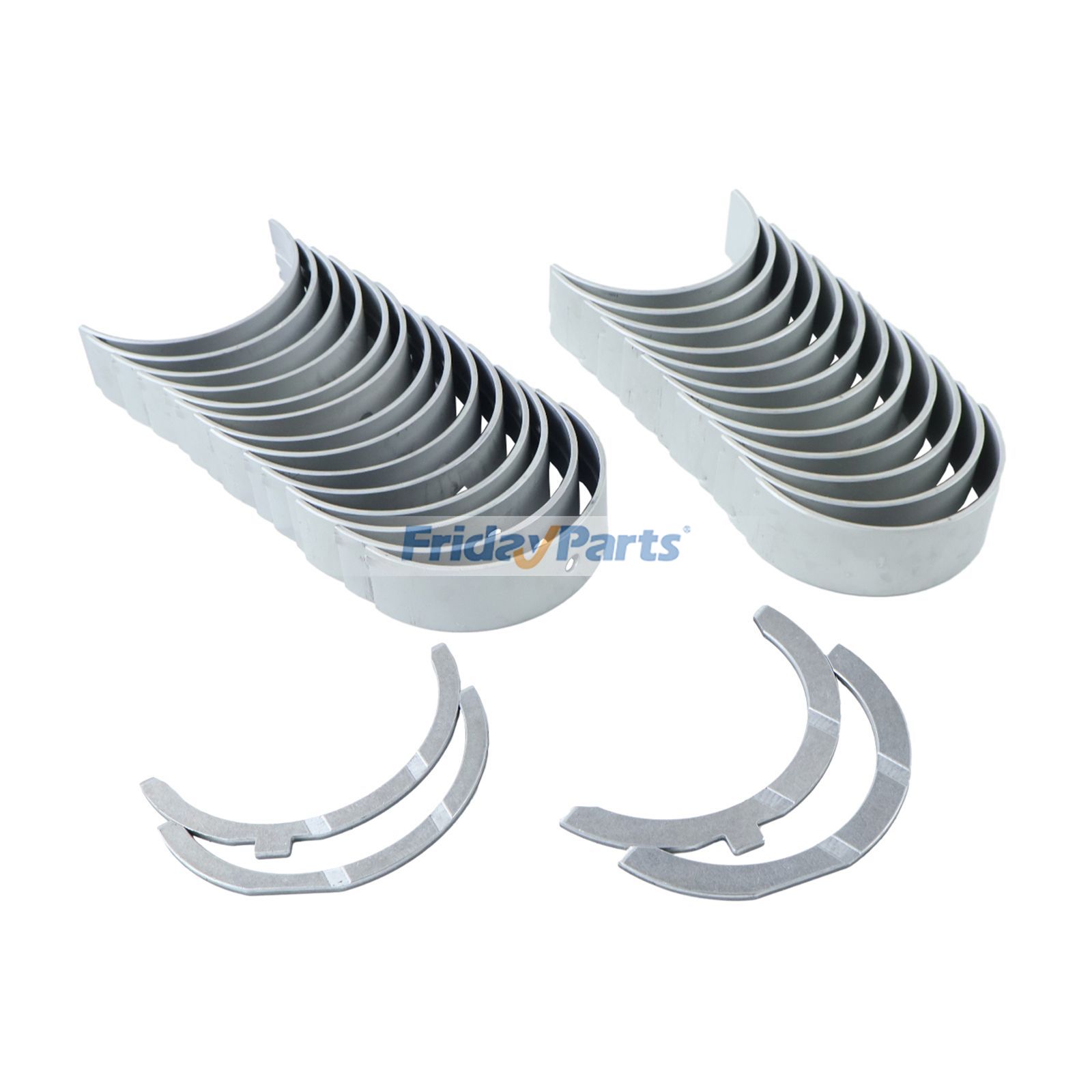 1 juego de cojinetes de biela y de bancada para motor Deutz BF6L914 BF6L914C F6L914