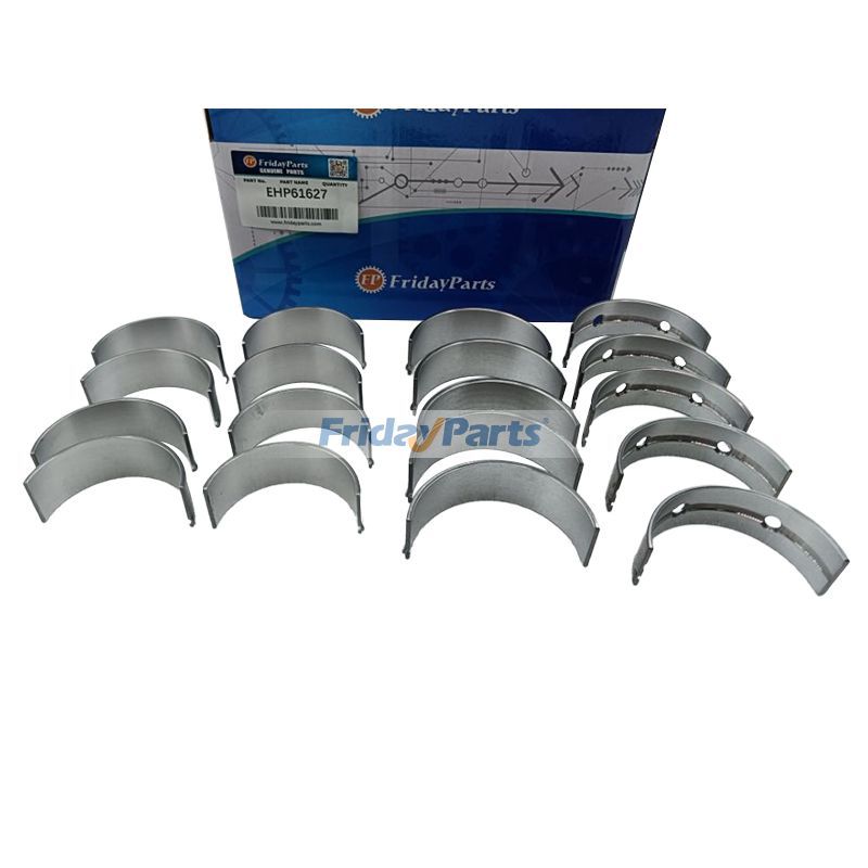 1 jeu de roulements principaux et de bielle pour moteur Komatsu S4D106-1FB S4D106-1FH