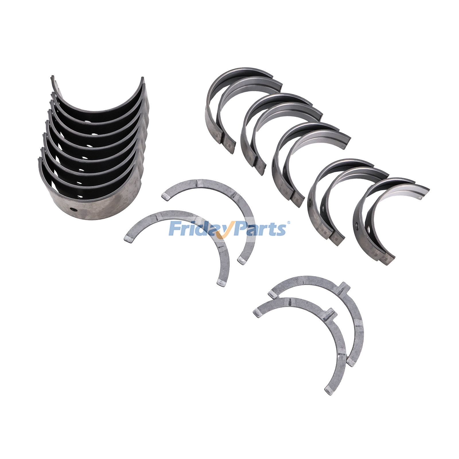 1 jeu de roulements principaux et de bielle pour moteur Kubota V4000 Tracteur M5950 M6030 M6950 M7030 M7500 M7950 M8030 M8950