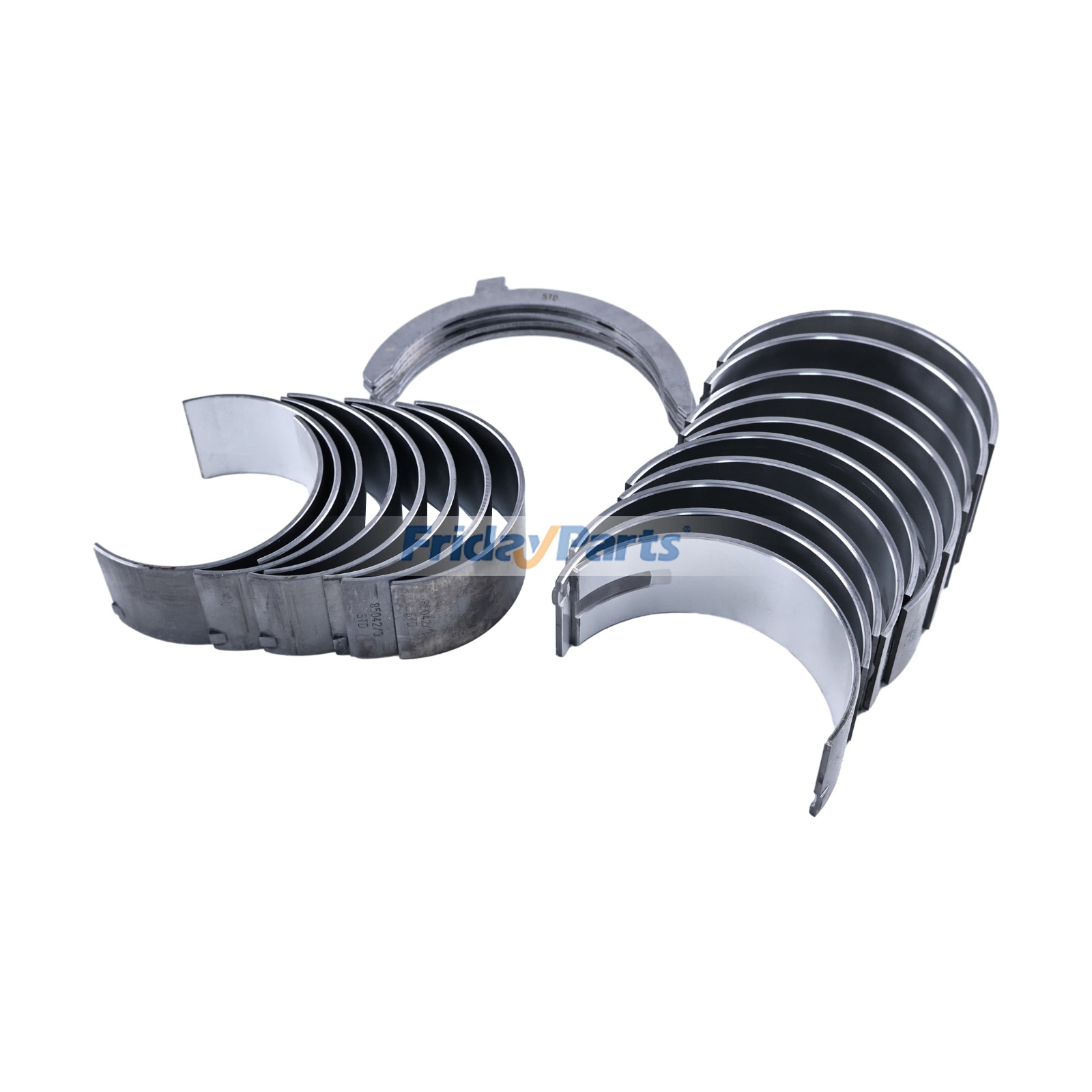 Juego de cojinetes de biela y de bancada, y arandelas de empuje para motor Perkins T4.236