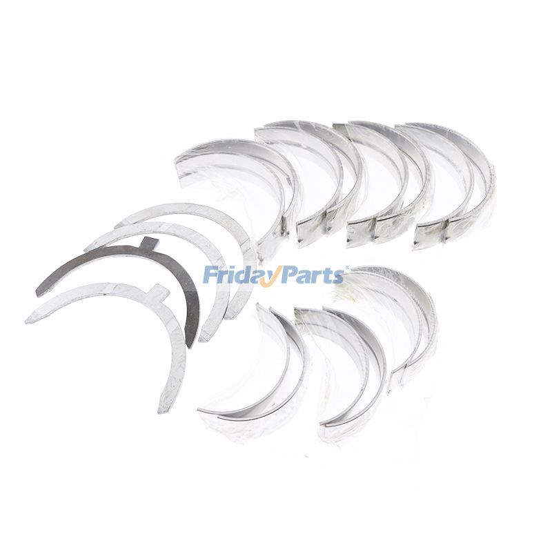 1 Set Main & Connecting Rod Bearing With Thrust 750-11250 for Lister Petter Onan Engine LPW LPW3 LPA3