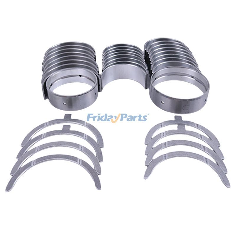 1 jeu de roulements principaux et de bielle avec rondelle de butée K17311-22310pour Moteur,Pelle,Générateur,Chargeur,Tracteur