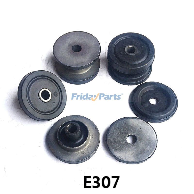 1 Set Mounting Rubber Cushionerpillar CATN for Excavator