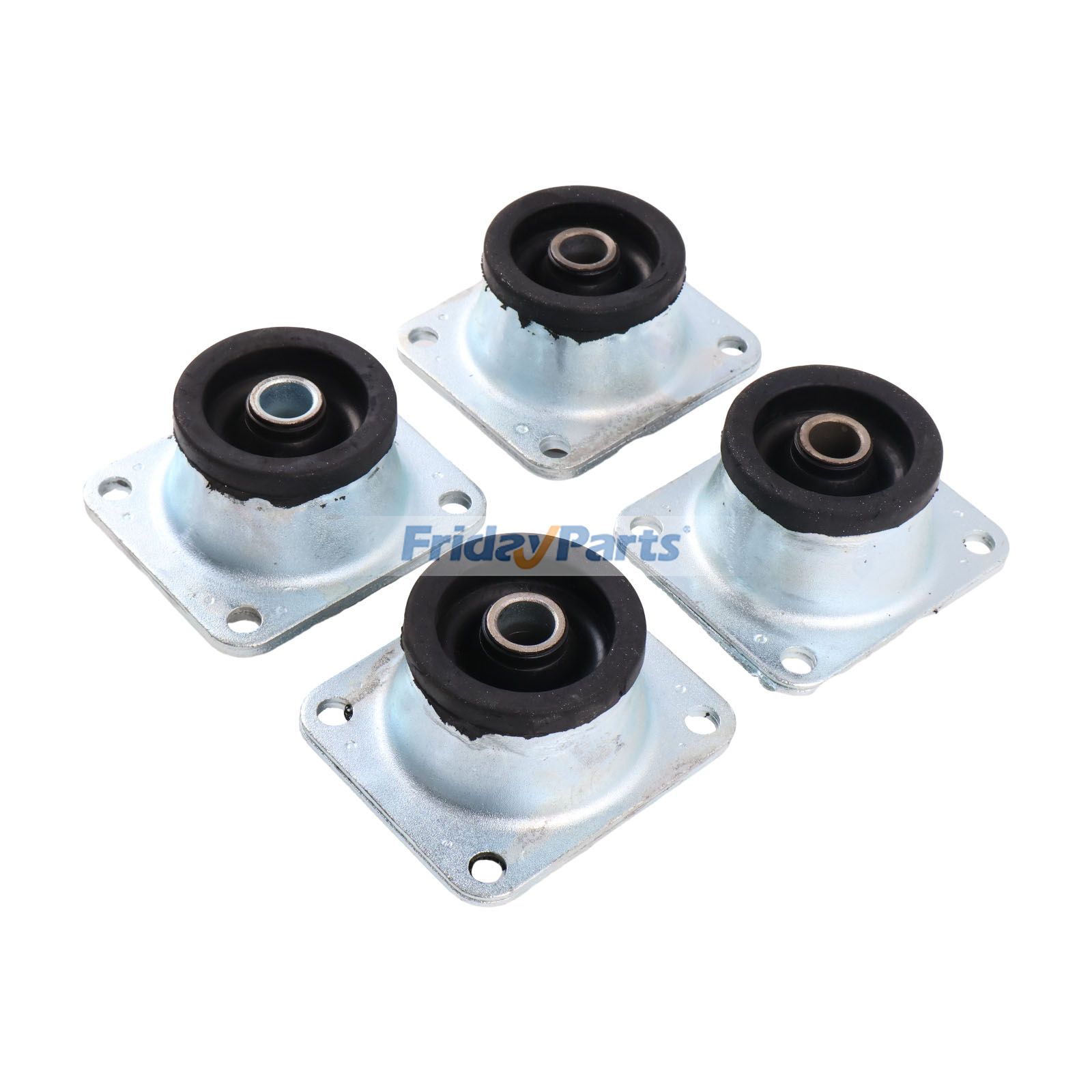 1 Set Mounting Rubber Cushion Feet Bumper for Daewoo Doosan Excavator DH220-5