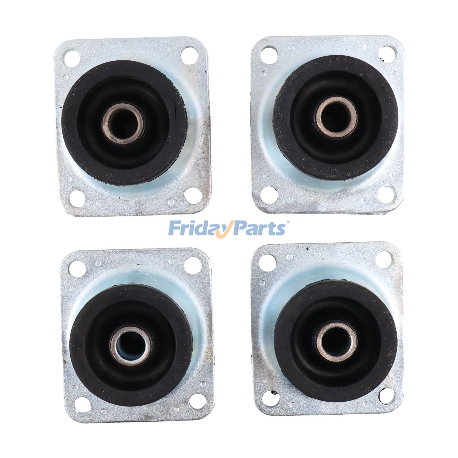 Excavator 1 Set Mounting Rubber Cushion Feet Bumper