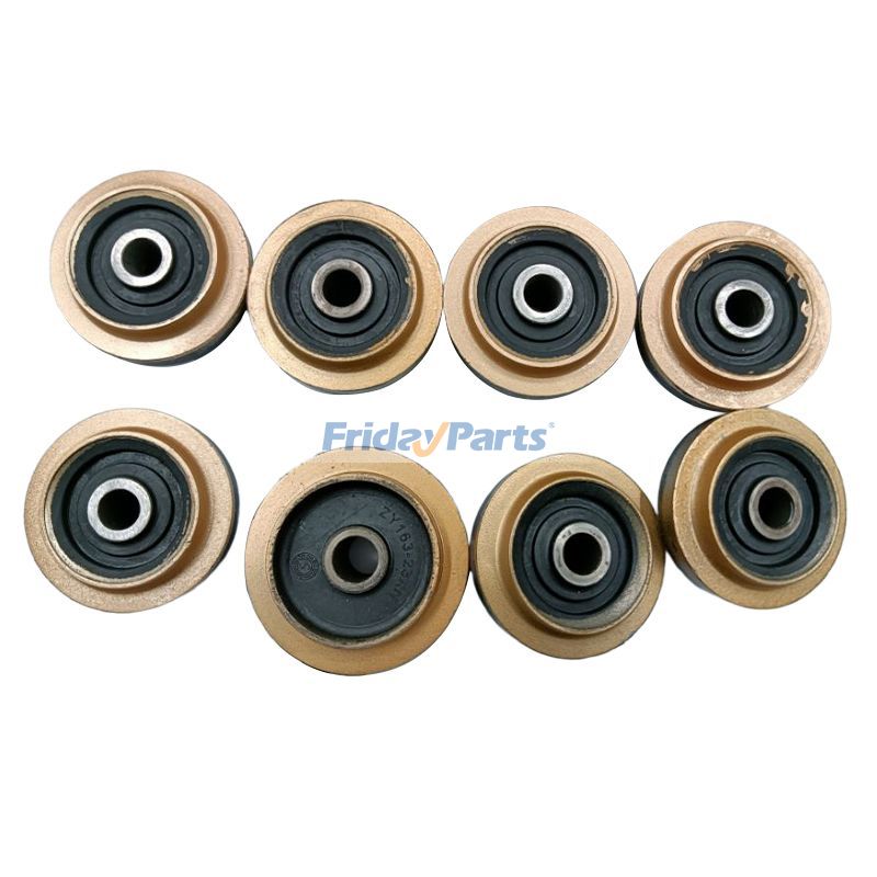 1 Set Mounting Rubber Cushion Feet Bumper for Excavator