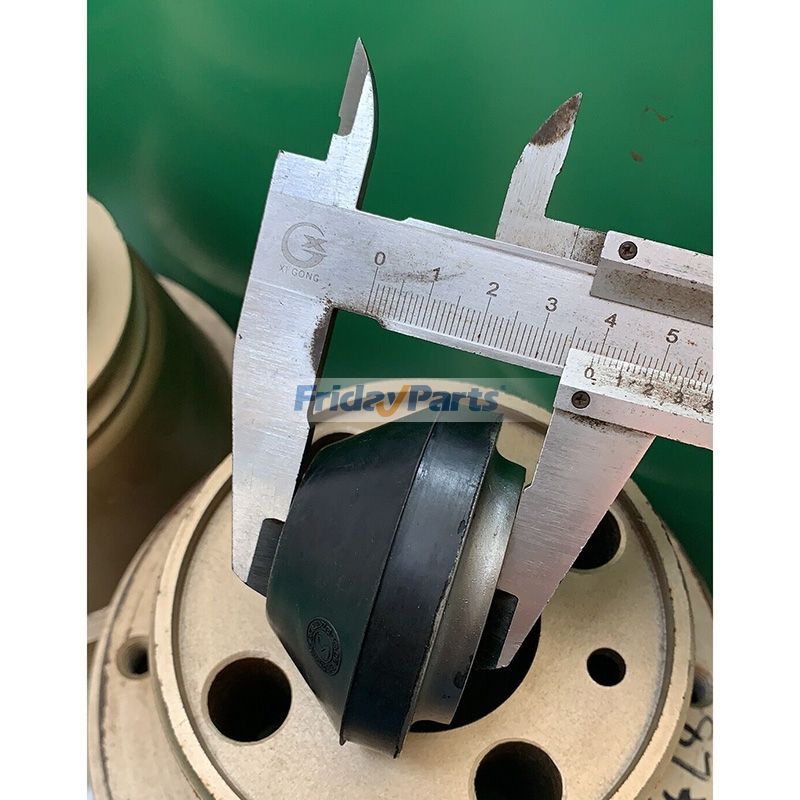 1 Set Mounting Rubber Cushion Feet Bumper For HITACHI Excavator